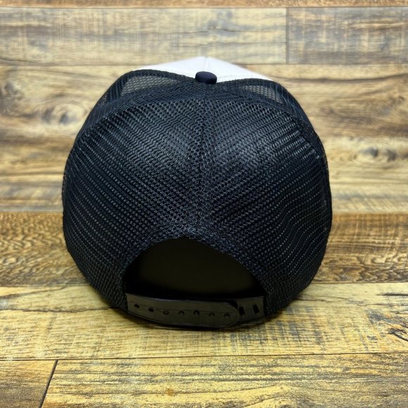 Schmidt Beer Mens Trucker Hat Navy Snapback Vintage Skiing Logo Baseball Cap - Picture 5 of 8